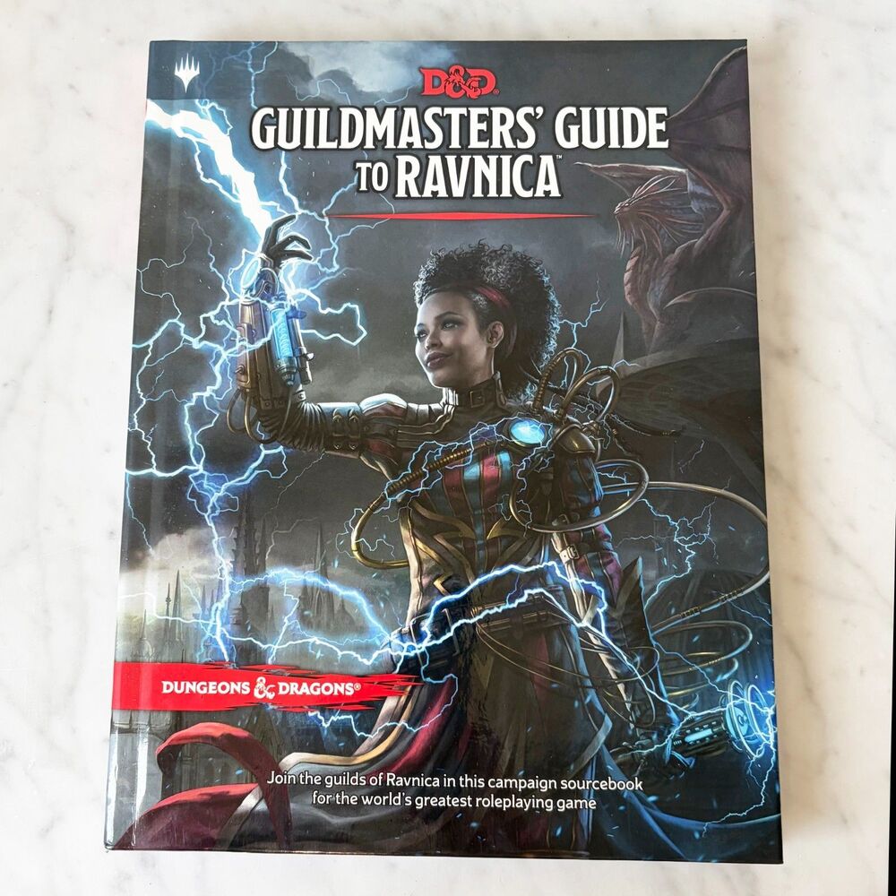 D & D Guildmaster's Guide to Ravnica Dungeons & Dragons Hardcover Book 2018